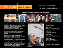 Tablet Screenshot of design-strategies.co.nz